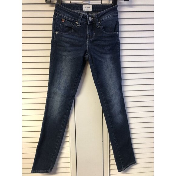 Hudson Size 7 Back Flap Blue Jeans - Picture 1 of 5